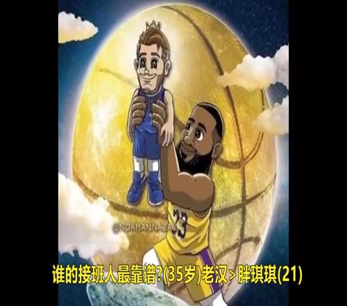 五年前球迷制作巨星對(duì)應(yīng)接班人的動(dòng)漫圖第一對(duì)居然真的同隊(duì)了