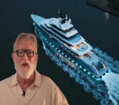 G胖造價5億美元超級游艇正式官宣交付：全場111米,內(nèi)建15臺電競PC