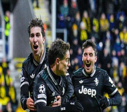 取得賽季歐冠首勝，尤文時(shí)隔419天再次在歐冠客場(chǎng)贏球