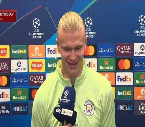 哈蘭德：對陣多特的進球是我職業(yè)生涯至今最好的進球