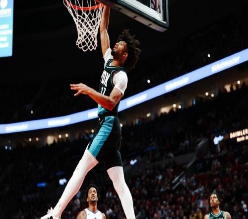 137117！楊瀚森2分鐘高效得4分，開拓者輕取爵士迎3連勝