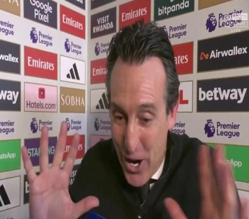 埃梅里：即便今天輸了球我依然很開心，所以要祝賀阿森納