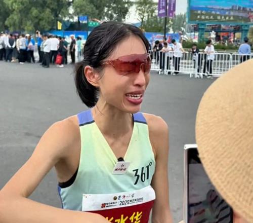 女護士張水華馬拉松奪冠言論惹爭議，同事苦不堪言，合作商快哭了