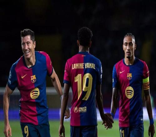 拉菲尼亞、萊萬、亞馬爾共缺陣120天，上次一同首發(fā)已是半年前