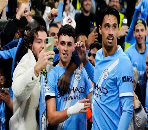 41！哈蘭德5連斬，創(chuàng)下歐冠新紀錄，福登雙響閃耀，曼城大勝多特