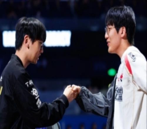 LOL官方分享Doran與Tarzan合影并配文：一年一度的GRF聚首