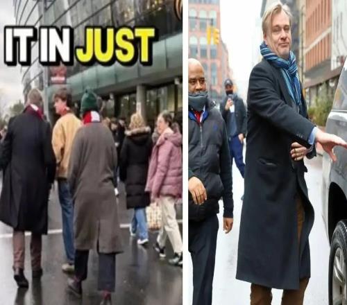 導演諾蘭在酋長球場觀看阿森納比賽，并佩戴紅白圍巾