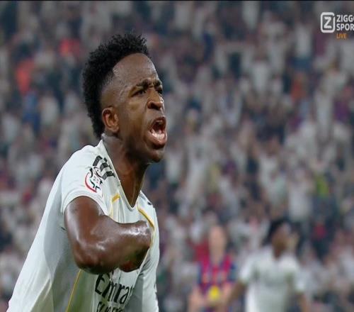 23場8球，巴薩是維尼修斯進(jìn)球第二多的對手，僅次于瓦倫的9球