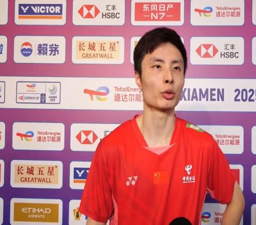 石宇奇：今天開(kāi)局打的很好，第二局遇到困難即時(shí)調(diào)整拿下了比賽