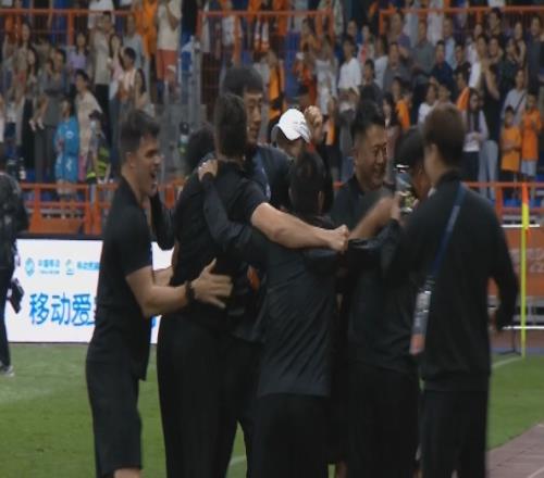拼出胜利！玉昆11蓉城、23海港，本场3球逆转泰山下轮战津门虎