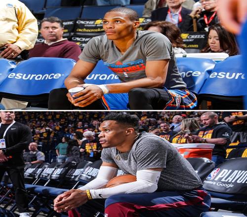 兜兜转转又回到原点美网友：威少就是OKC的GOAT！去拿戒指吧