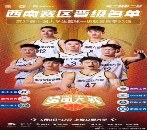 CUBAL全国大赛共有7支球队从西南赛区脱颖而出湖南工业大学领衔