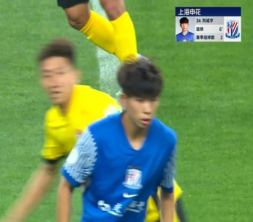 連場破門！18歲劉誠宇生涯前兩次中超首發(fā)，連續(xù)兩場破門！