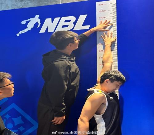 NBL聯賽開始賽季體測工作6項靜態(tài)指標測量&4項動態(tài)身體素質測試
