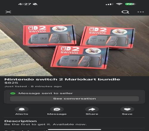 售价近6000元！已有黄牛拿到Switch2并提前高价转售