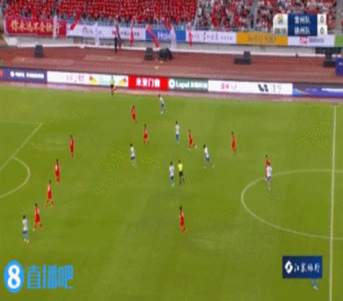 常州先丟球！趙子杰中路接倒三角橫傳推射得手，徐州10常州