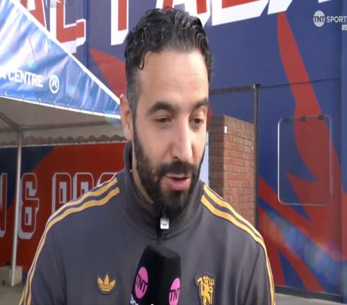 阿莫林：我們本周改進了訓練方式，首發(fā)是根據訓練表現調整的