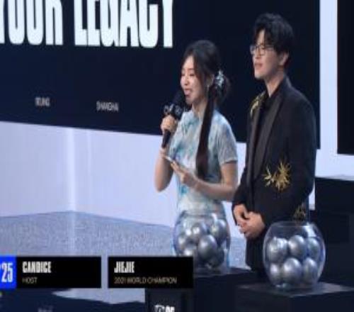 S15瑞士輪第二輪抽簽儀式嘉賓：S11全球總決賽冠軍打野選手Jiejie
