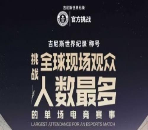 七萬人KPL挑戰(zhàn)“全球現(xiàn)場觀眾數(shù)最多的單場電競賽事”世界紀錄
