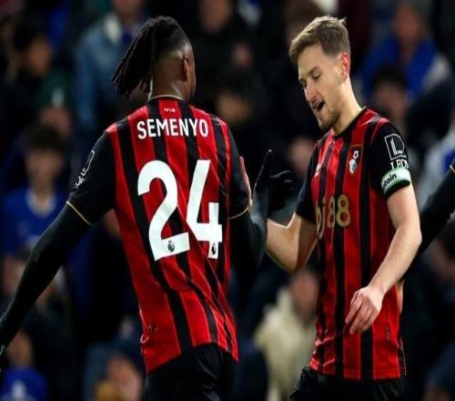 【英超】塞梅尼奧手榴彈雙響，切爾西2比2伯恩茅斯