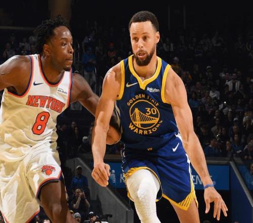 庫(kù)里27+7勇士擊敗尼克斯2連勝，巴特勒32+8唐斯17+20