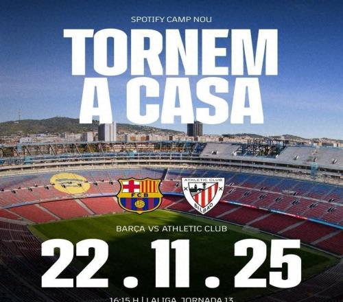 915天之后，巴薩終于宣布正式回歸諾坎普