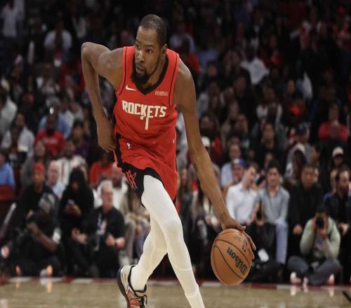 火箭隊(duì)凱文杜蘭特37歲高齡大勝森林狼隊(duì)后：我?guī)?lái)能量，兄弟