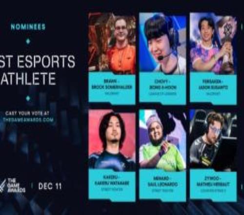 你認(rèn)可嗎TGA年度電競(jìng)選手候選出爐超威載物領(lǐng)銜小孩Faker無緣