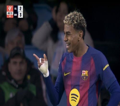 找回狀態(tài)，亞馬爾連續3場(chǎng)進(jìn)球追平職業(yè)生涯最長(cháng)紀錄