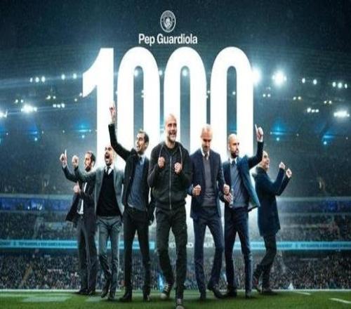 瓜帥將迎執(zhí)教生涯第1000場比賽，此前999場715勝40座重要獎杯