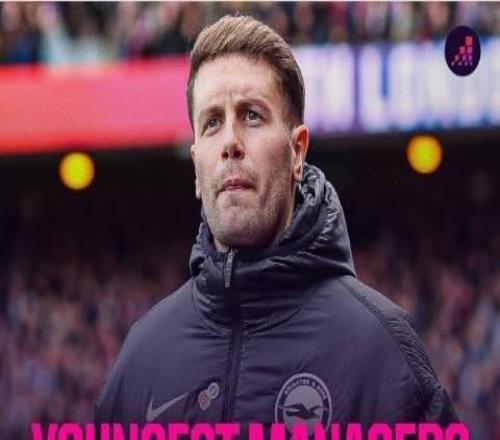 英超執(zhí)教50場最年輕主帥排名：許爾策勒第一，維亞利第三