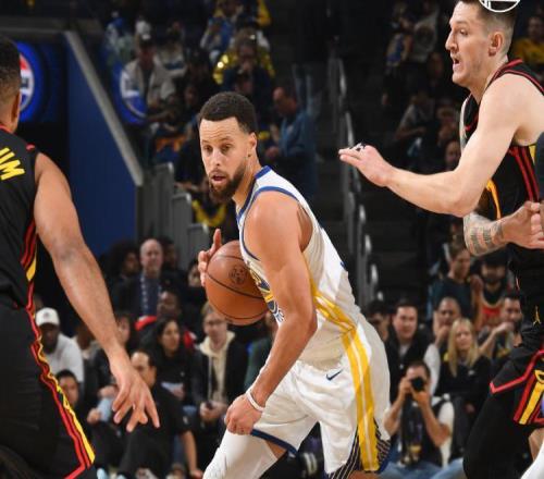 庫里31+5勇士不敵老鷹結(jié)束連勝，巴特勒30+7+6約翰遜23+11