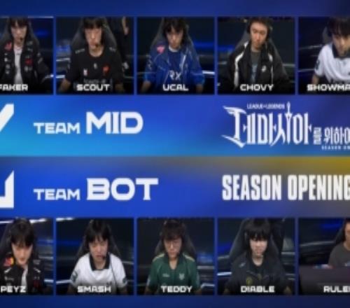 LCK季前賽：Faker三殺賽恩大斧無情MID隊擊敗BOT隊奪冠