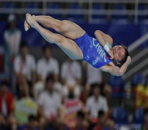 廣東跳水“三連金”！王偉瑩奪得十五運跳水女子全能冠軍