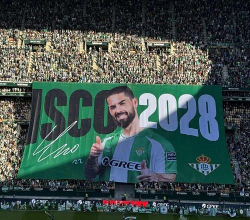 官方：伊斯科與皇家貝蒂斯續(xù)約至2028年