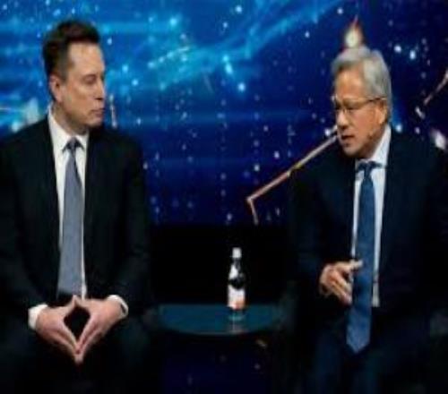 馬斯克黃仁勛同臺(tái)對(duì)話：人工智能和人形機(jī)器人將會(huì)消除貧困