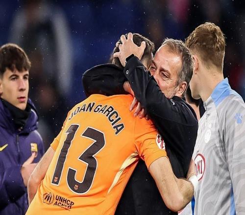 6次撲救！巴薩門(mén)將零封老東家，，弗里克盛贊：世界頂級！