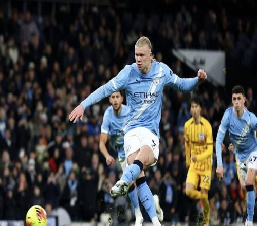 里程碑，哈蘭德打入曼城生涯第150球，僅用了173場