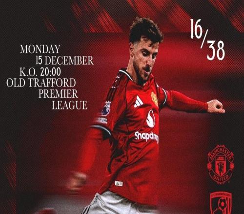 主場復(fù)仇戰(zhàn)，曼聯(lián)發(fā)布對陣伯恩茅斯海報(bào)：芒特一人出鏡