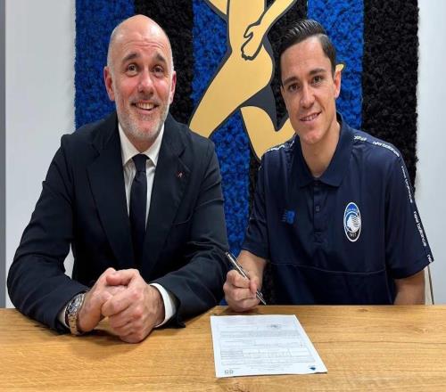 官方：亞特蘭大簽下馬競前鋒拉斯帕多里據(jù)悉總價(jià)2300萬歐