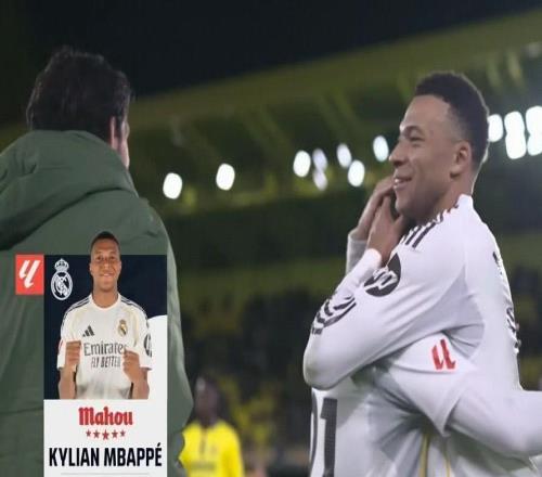 梅開二度，姆巴佩當選比利亞雷亞爾vs皇馬全場最佳