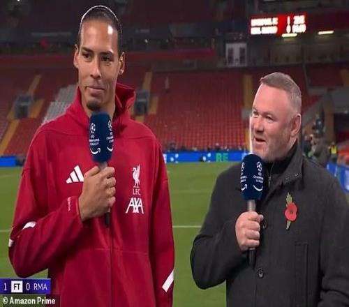 當面硬剛！范戴克直播中再懟魯尼，有理有據(jù)，爭執(zhí)現(xiàn)場太刺激