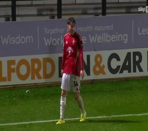 獨中兩元，曼聯(lián)名宿尼基巴特之子幫助索爾福德城逆轉(zhuǎn)狼隊U21