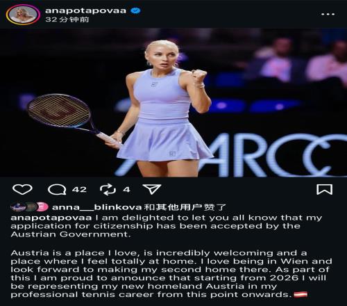 WTA“俄裔軍團”轉籍潮：是背叛祖國，還是生存之道