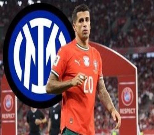 天空記者：國米在努力簽下坎塞洛，巴薩暫無(wú)進(jìn)展