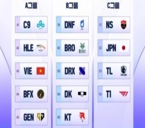 Kespa杯賽程公布：越南隊、日本隊、C9將參賽12月6日小組賽開賽