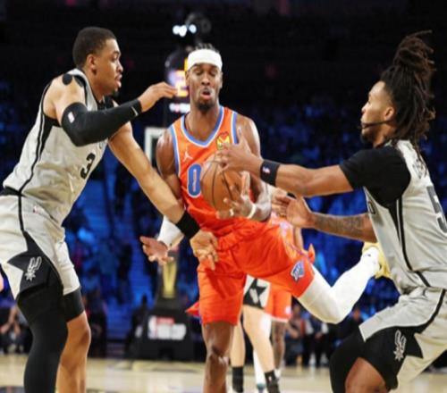 大爆冷！馬刺雙殺聯(lián)盟第一，雷霆狂輸20分，亞歷山大創(chuàng)NBA第2神跡