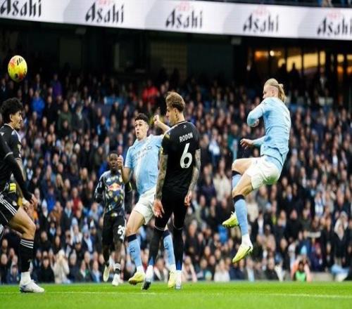 12球，曼城本賽季英超在上半場(chǎng)的進(jìn)球比其他球隊(duì)都多