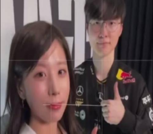 點(diǎn)贊志宣推特分享和Faker的合影