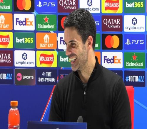 阿爾特塔：在對陣歐洲最好的球隊時，我們出色應(yīng)對了所有挑戰(zhàn)